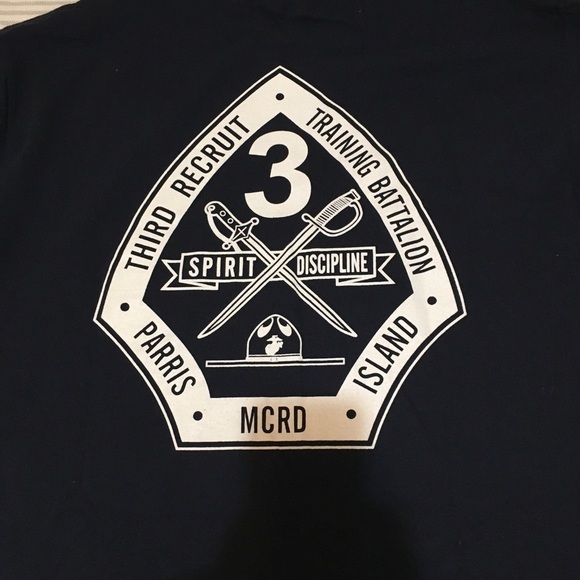 3/$35❤️Champion US Marines graduation T-shirts - Picture 4 of 5